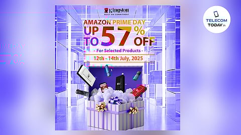Kingston Unveils Exciting Prime Day Offers with Discounts Up to 57% Across Product Range