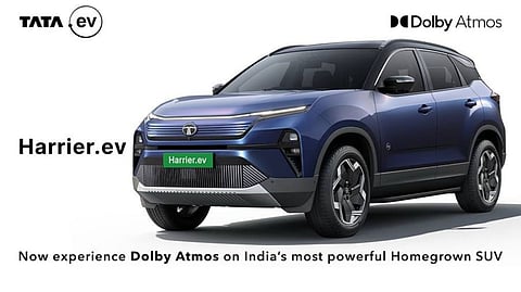 Tata Motors Integrates Dolby Atmos in Harrier.ev