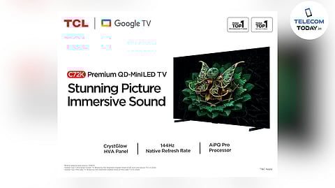 Experience Next-Level Home Entertainment with TCL C72K QD MiniLED TV
