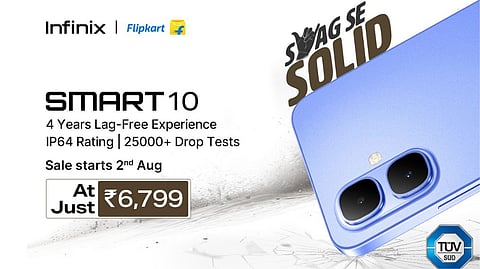 Infinix SMART 10 Brings Punch-Hole Display and Big Sound to Budget Buyers