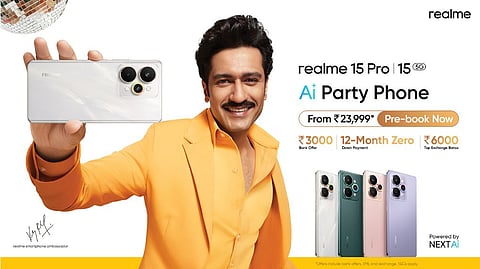 Realme 15 Series Launched with Triple 50MP Cameras, Starting at ₹23,999