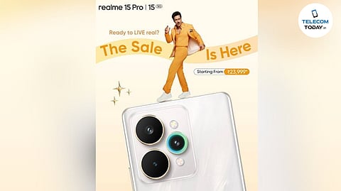Realme 15 Series Goes on Sale Today, Starting at ₹23,999