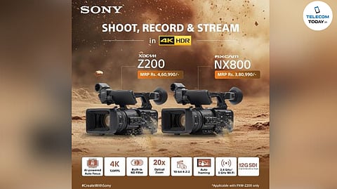Sony Unveils HXR NX800 and PXW Z200 Camcorders with 20x Optical Zoom