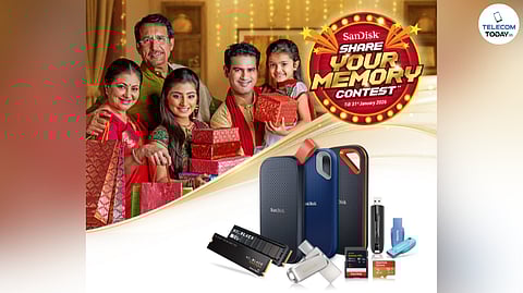 Sandisk Celebrates Festive Season with ‘Share Your Memory’ Contest Offering Exciting Prizes