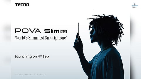 TECNO POVA Slim 5G Launching Sept 4 as World’s Slimmest Smartphone