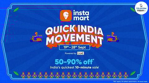 Instamart Unveils Quick India Movement Sale with 50–90% Discounts