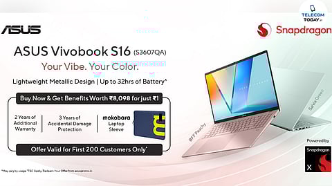 ASUS Launches Ultra-Light Vivobook S16 with 16-inch OLED Display