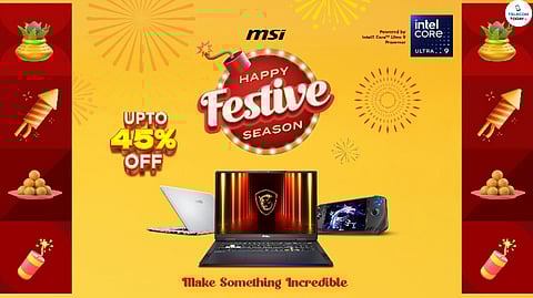 MSI Brings Extra Sparkle To Diwali With Warranty Benefits And Special Discounts On Laptops