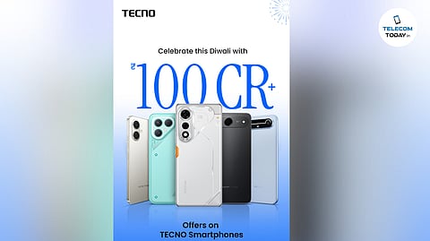 TECNO Turns Up the Festive Cheer with ₹100 Crore Deals on POVA Smartphones