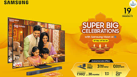 Samsung ‘Super Big Celebrations’ Brings Unmatched Rewards on AI-Powered Big Screen TVs