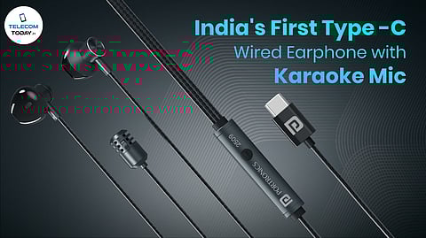 Portronics Launches Conch One with Deep Bass, EQ Presets, and Karaoke Mic