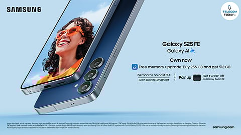 Samsung Galaxy S25 FE Now on Sale in India with Free 512GB Upgrade Offer