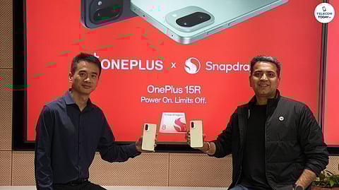Robin Liu, CEO, OnePlus India and Saurabh Arora, Head of Mobile, Compute and XR Business at Qualcomm India