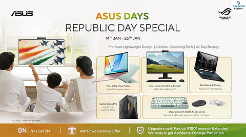ASUS ExpertBook P Series Business Laptops Go Live on Flipkart Republic Day Sale 2026