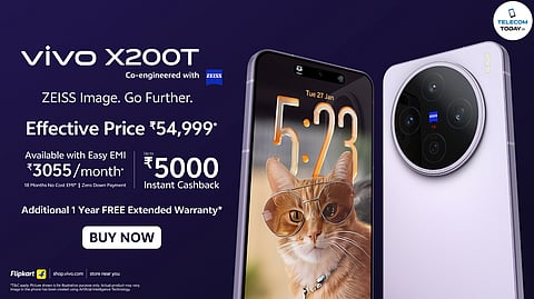 vivo X200T Now Available with Exciting Launch Offers and EMI Options