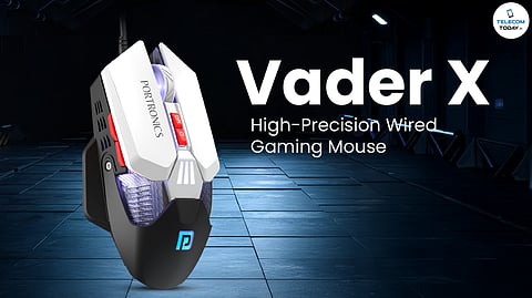 Portronics Launches Vader X High-Precision Wired Gaming Mouse