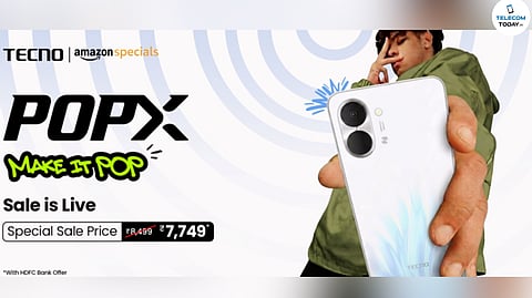 TECNO POP X Launches with 120Hz Fluid Display in Budget Segment