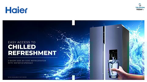 Haier Launches 596 Litre Side by Side Refrigerator With BPA Free Water Dispenser in India