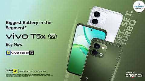 vivo T5x 5G Now on Sale in India with Dimensity 7400 Turbo and 1M+ AnTuTu Score