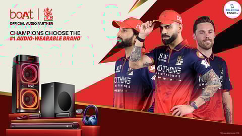 boAt Continues as Official Audio Partner of Royal Challengers Bengaluru