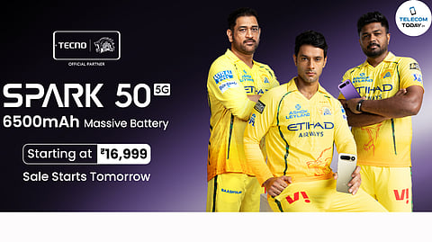 TECNO SPARK 50 5G Sale Starts Tomorrow with 6500mAh Battery
