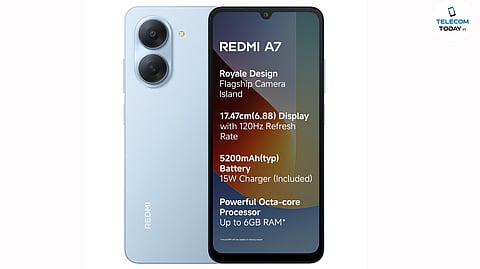 Xiaomi Expands REDMI A Series in India with Launch of A7 and A7 Pro Smartphones