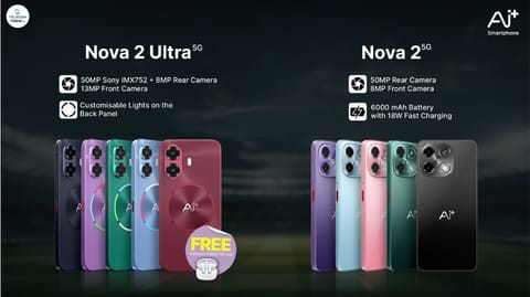Ai+ Nova 2 Series Returns with Fresh Sale on Flipkart