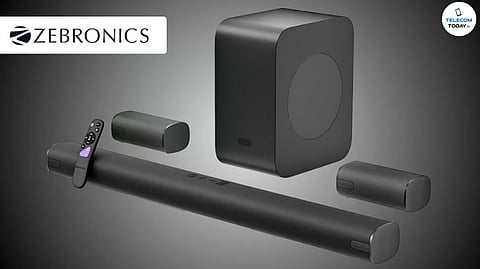 Zebronics Introduces High-Performance 5.1.2 Channel Soundbar with Dolby Atmos and DTS X Support