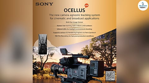 Sony India Debuts Multi-Sensor Camera Tracking System for Cinematic and Live Production Use