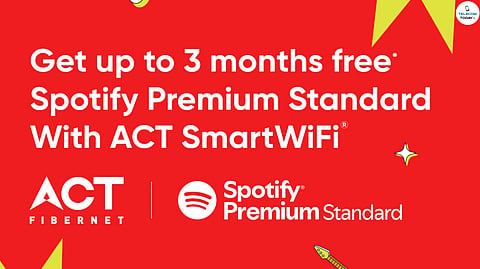ACT Fibernet Offers Three Months Free Spotify Premium to Eligible Customers