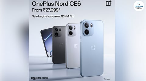 OnePlus Introduces Nord CE6 with Dedicated Touch Reflex Chip for Faster Response