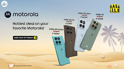 Motorola Announces Attractive Summer Sale Benefits Across Smartphone Portfolio