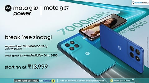 Motorola Unveils moto g37 POWER and moto g37 with Massive Battery and Military-Grade Durability