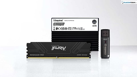 Kingston Unveils High-Capacity DDR5, Gen5 SSD and Secure Flash Drive Solutions