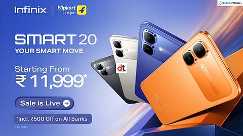 Infinix SMART 20 Available from June 12 with Launch Offers and 120Hz Display