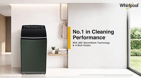 Whirlpool Launches 360 Bloomwash Pro 11kg Washing Machine With Advanced Cleaning Technology