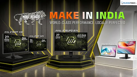 MSI Expands Make in India Manufacturing with Locally Produced Monitor Portfolio
