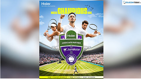 Haier India Continues JioHotstar Partnership as Associate Partner for Wimbledon 2026