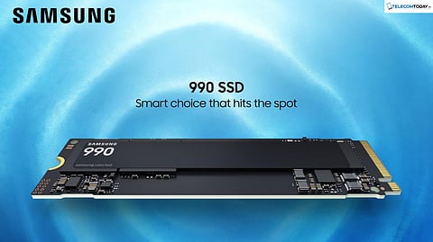 Samsung Launches New 990 SSD with Up to 7,250 MB/s Speed and Enhanced Power Efficiency