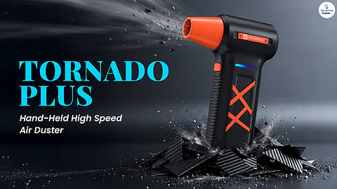 Portronics Unveils Tornado Plus High-Speed Wireless Air Duster for Powerful Cleaning