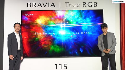 Sony India Launches 115-inch BRAVIA 9II, Its Largest-Ever True RGB Television