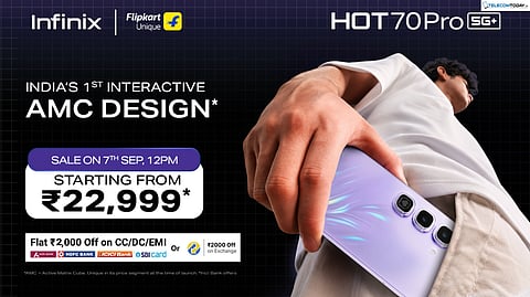 Infinix HOT 70 Pro Launched in India with 50MP Sony Camera and 144Hz Display