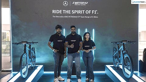 EMotorad and Mercedes-Benz India Bring Mercedes-AMG PETRONAS E-Bike Range to India