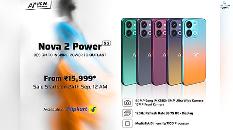 Ai+ Launches Nova 2 Power 5G With Dual-Tone Design and Long-Lasting Battery