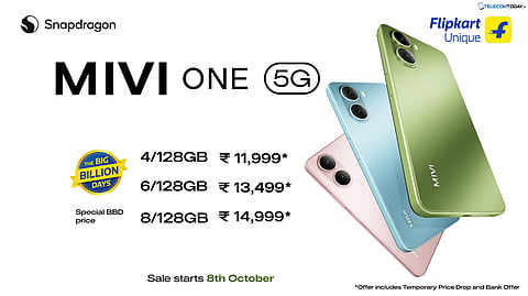 Mivi One 5G Launches in India with Snapdragon 4 Gen 2 and 6000mAh Battery