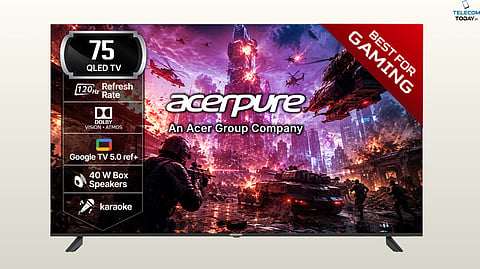 Acerpure Nitro QLED TVs Now Available on Flipkart, Prices Start at ₹59,999