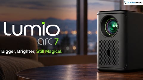 Lumio Launches Upgraded Arc 7 (2026) Google TV Projector in India