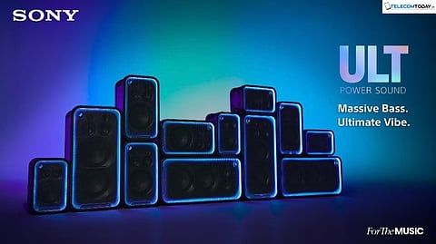 Sony India Launches New ULT POWER SOUND Party Speakers With Powerful Bass and New Design