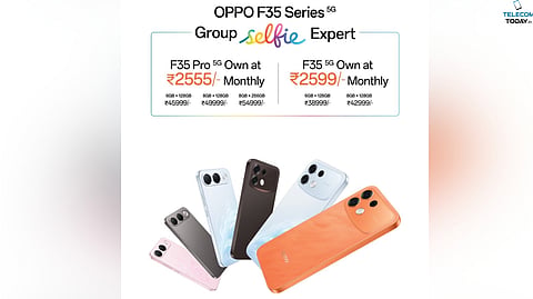 OPPO F35 Pro and F35 to Go on Sale with Zero Down Payment and No-Cost EMI Offers