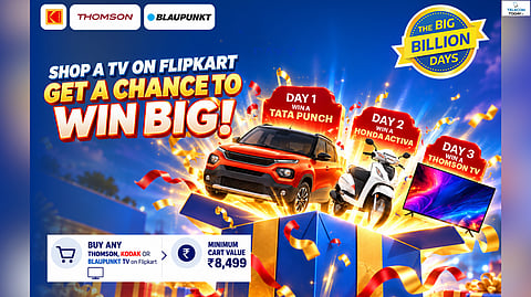 THOMSON Brings Smart TVs Starting at ₹5,799 and Washing Machine Deals for Flipkart Big Billion Days